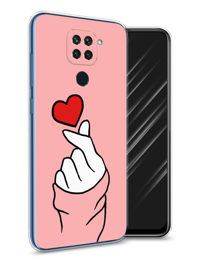 

Чехол Awog на Xiaomi Redmi 10X/Redmi Note 9 "Милое сердечко", Разноцветный, 38150-7