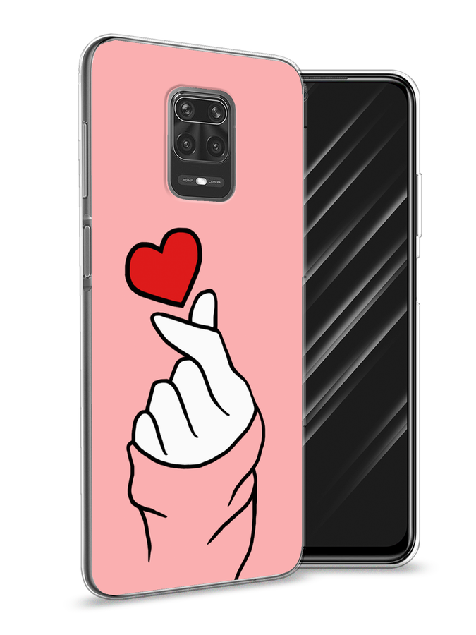 

Чехол Awog на Xiaomi Redmi Note 9S/Note 9 Pro "Милое сердечко", Разноцветный, 37950-7