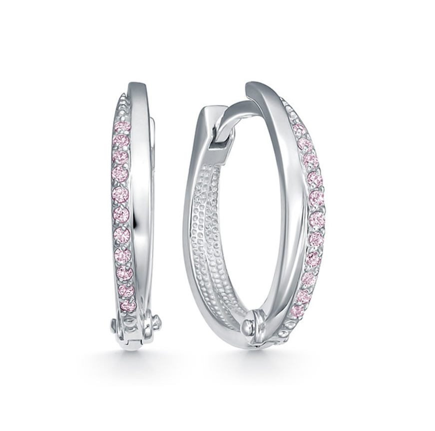 

Серьги из серебра Argentum Z2-10840, фианит, Z2-10840