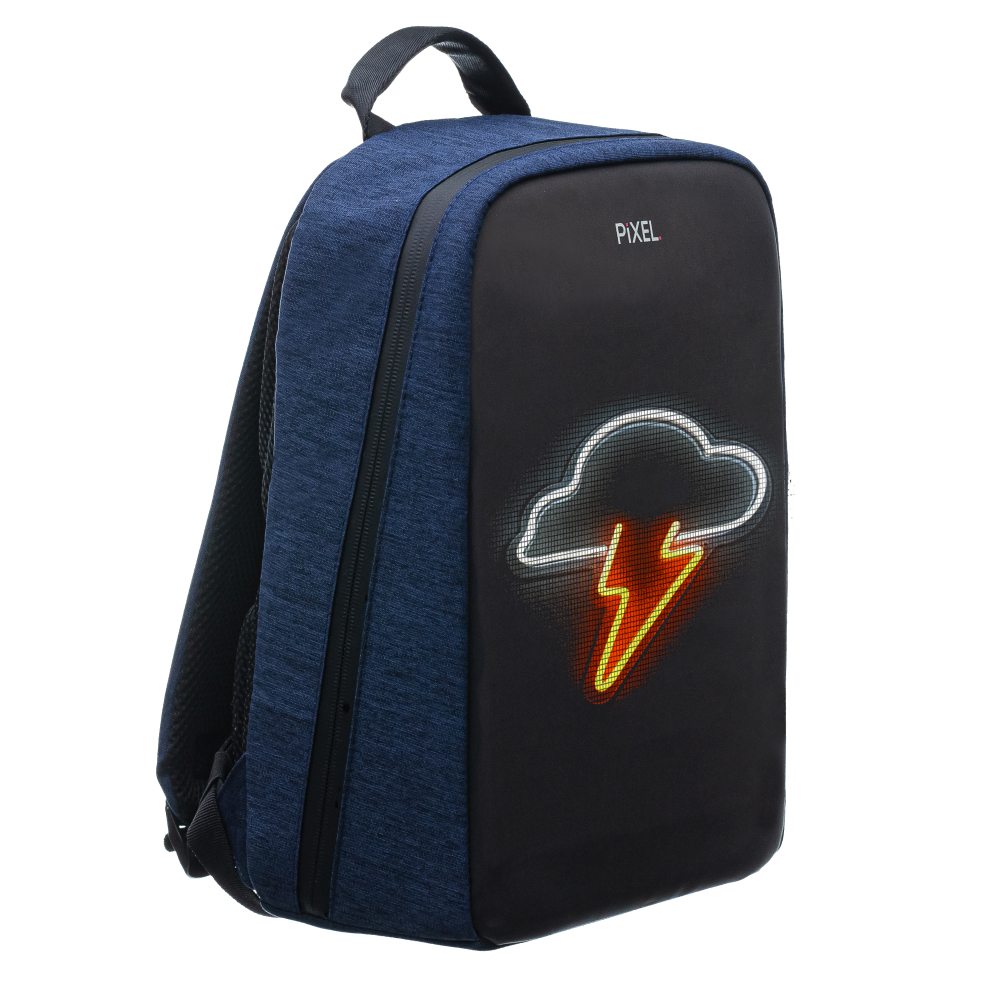 Рюкзак с LED-дисплеем PIXEL PLUS - NAVY тёмно-синий