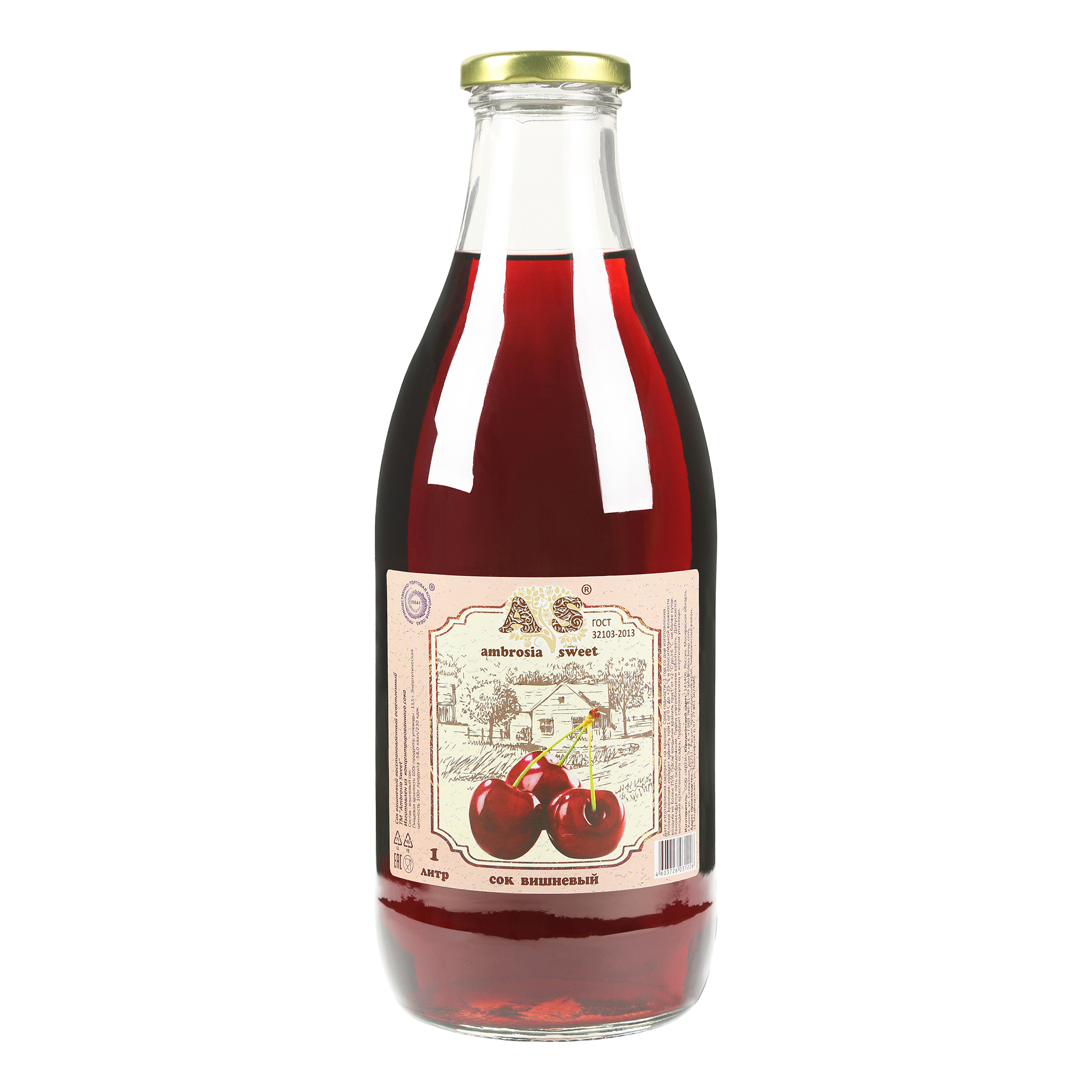 

Сок Ambrosia Sweet вишневый 1 л