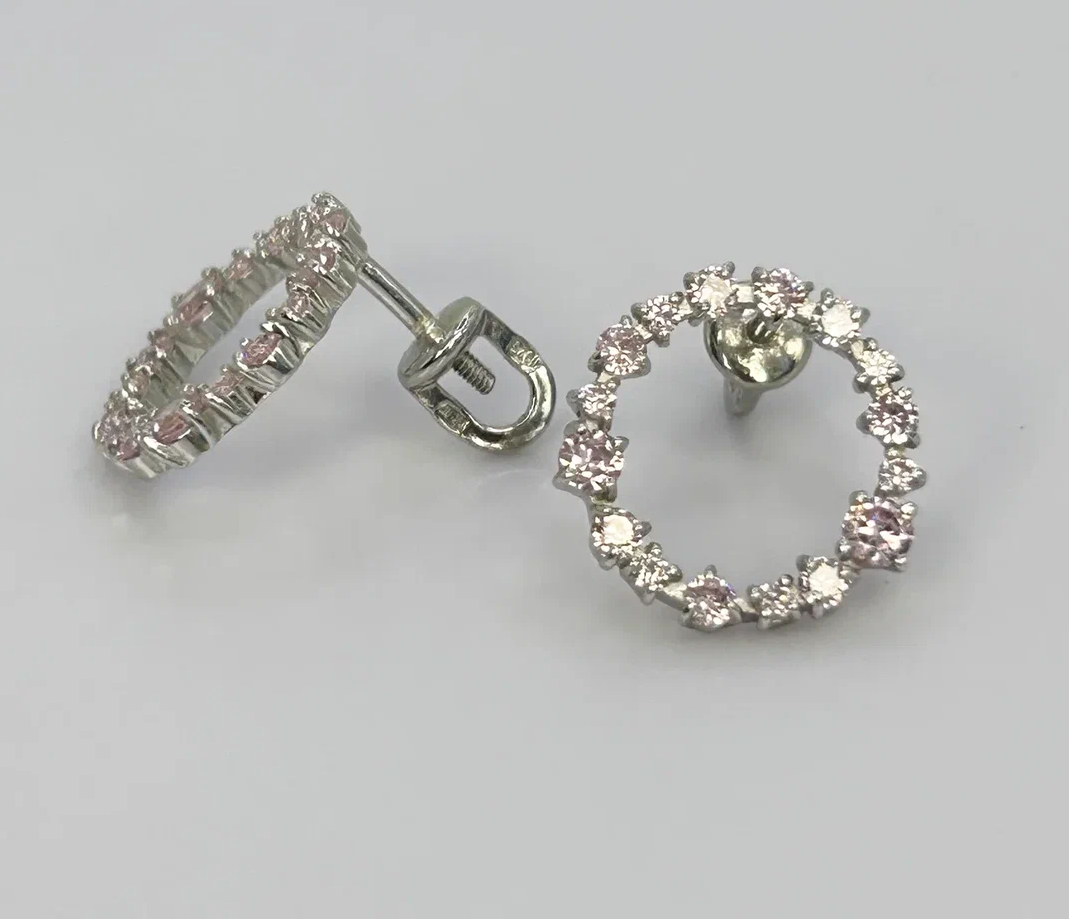 

Серьги из серебра Argentum Z2-10936, фианит, Z2-10936