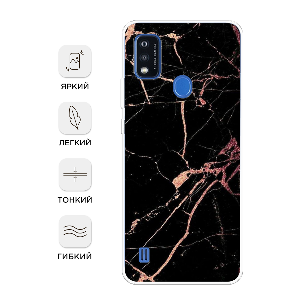 

Чехол Awog на ZTE Blade A51 / ЗТЕ Блэйд A51 "Милое сердечко", Разноцветный, 134550-7