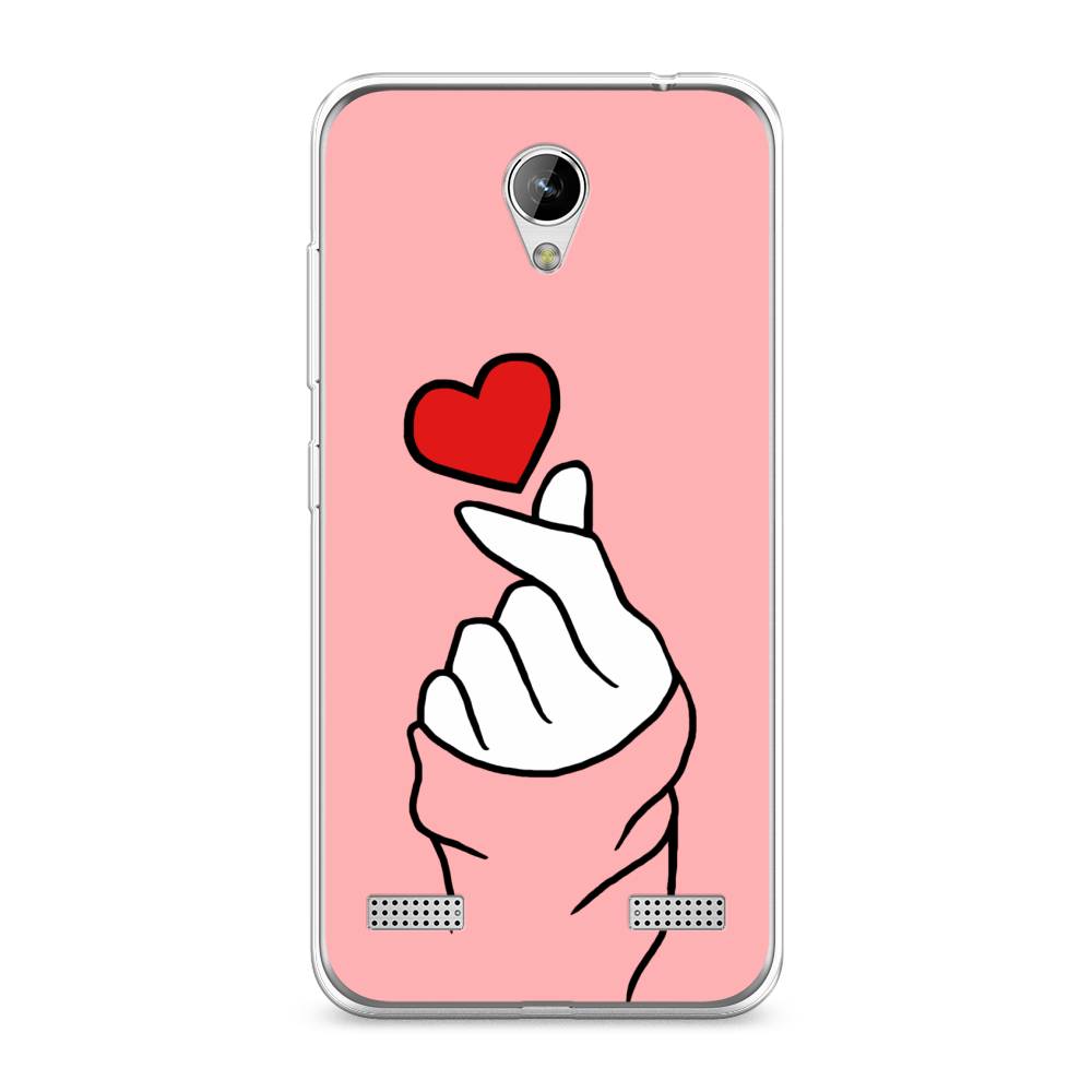 

Чехол Awog на ZTE Blade A520 / ЗТЕ Блэйд A520 "Милое сердечко", 132050-7