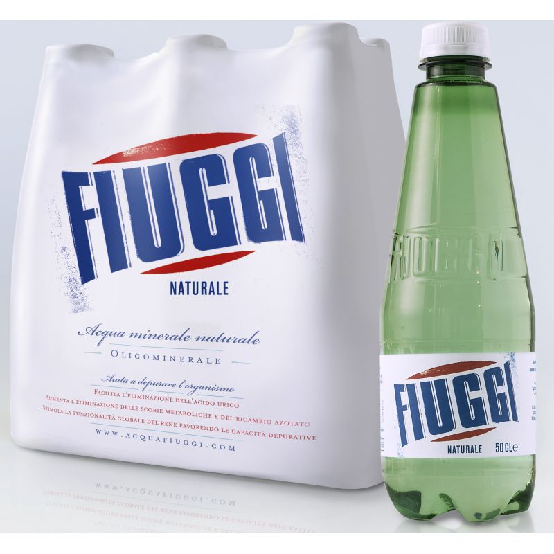 Вода минеральная Fiuggi (Фьюджи) без газа 0,5 л х 24 шт. ПЭТ