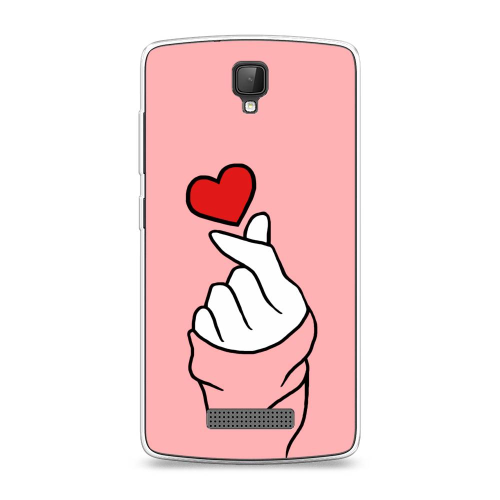 

Чехол Awog на ZTE Blade L5 (L5 Plus) / ЗТЕ Блэйд L5 (L5 Plus) "Милое сердечко", 130350-7