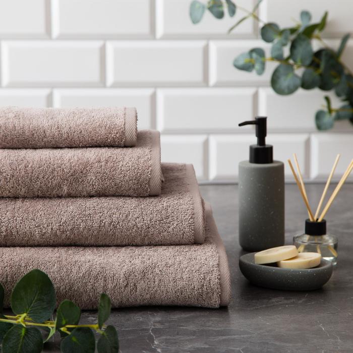

Этель Полотенце махровое "Этель" Organic Stone 50х90 см, 100% хлопок, 420гр/м2, Organic Beig