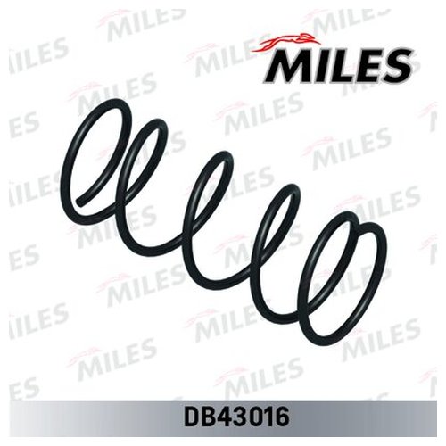 фото Пружина передней подвески miles db43016 для ford focus