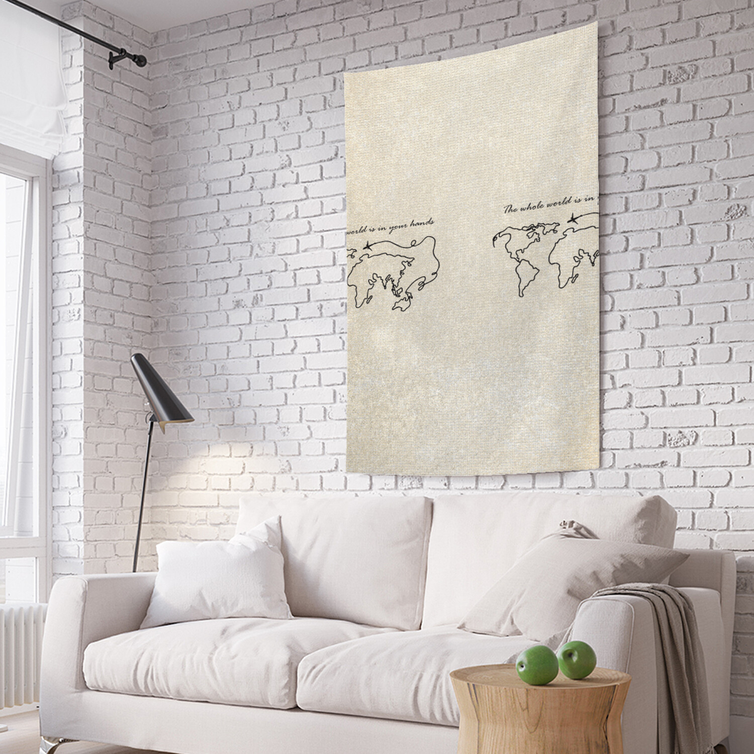 

Фотопанно вертикальное на стену JoyArty Материки в векторе 150x200 см, Материки в векторе