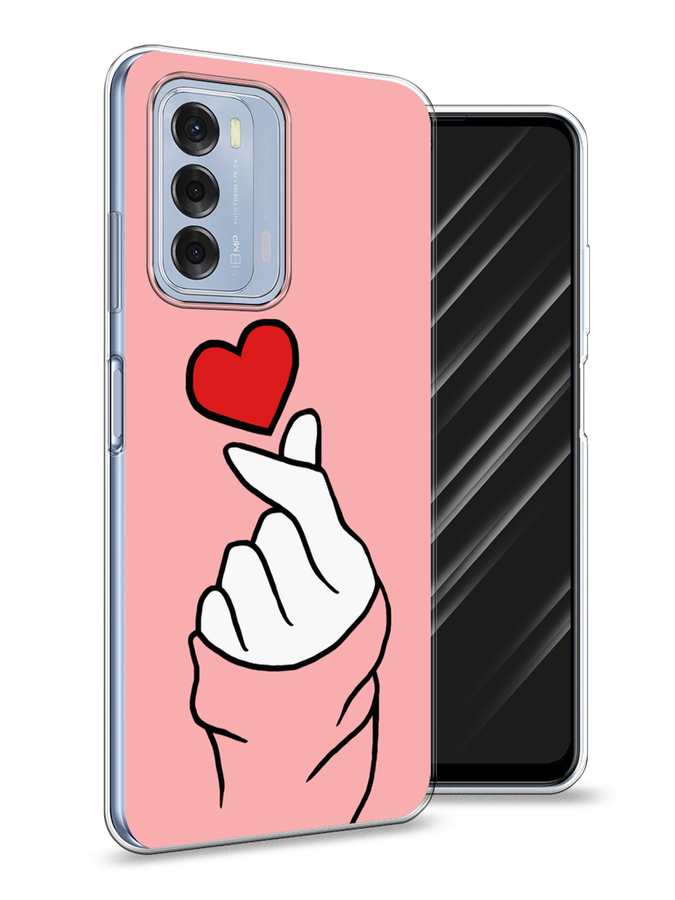 

Чехол Awog на ZTE Blade V40 / ЗТЕ Блэйд V40 "Милое сердечко", Разноцветный, 136150-7
