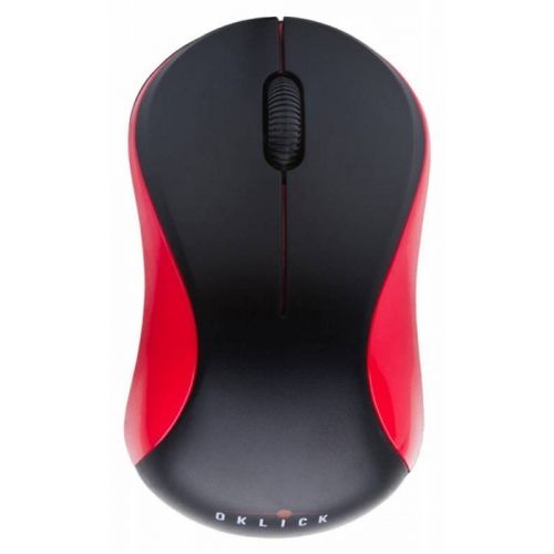 Беспроводная мышь OKLICK 605SW Red/Black