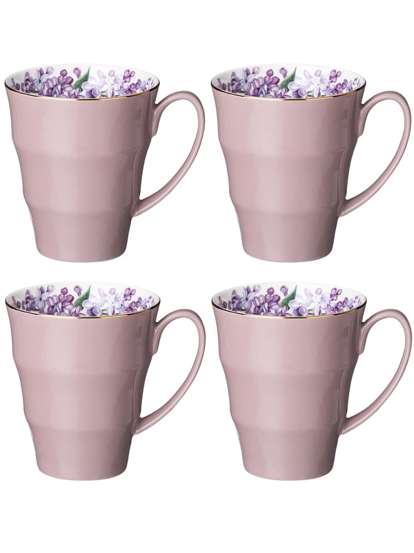 

Набор кружек 4 шт Lefard Lilac 350 мл 4-SPAIK(760-761)ARTI