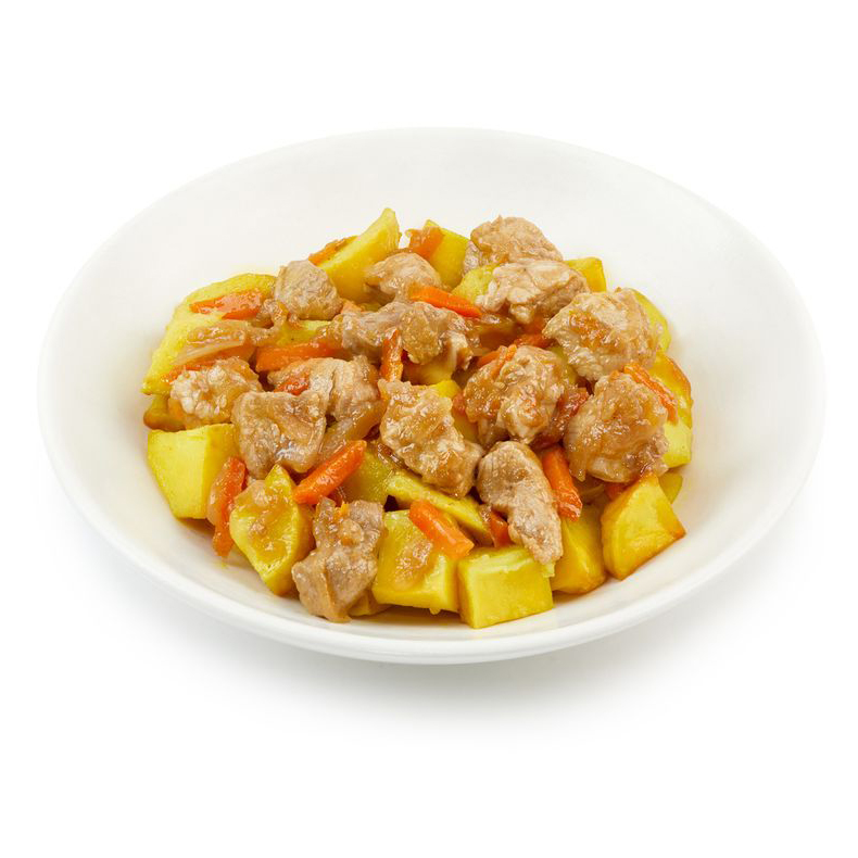 

Картофель Шеф Перекрёсток томленый с мясом и овощами 250 г