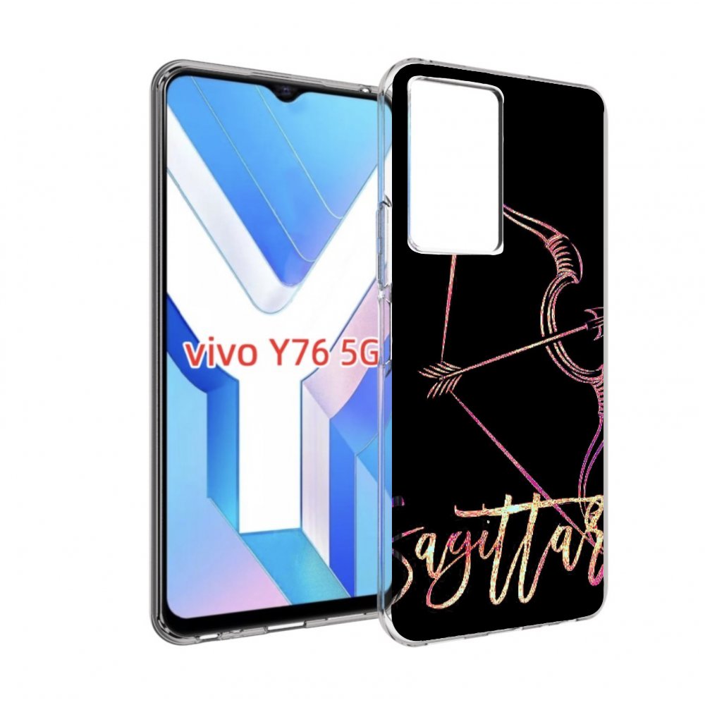 

Чехол MyPads знак зодиака стрелец 3 для Vivo Y76 5G, Прозрачный, Tocco