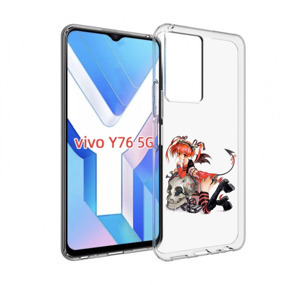 

Чехол MyPads аниме для Vivo Y76 5G, Прозрачный, Tocco