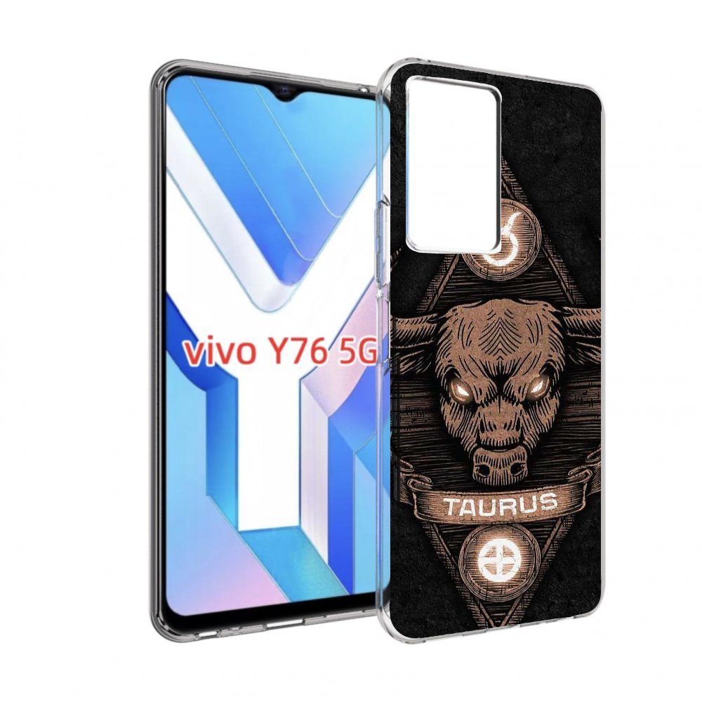 

Чехол MyPads знак зодиака телец 2 для Vivo Y76 5G, Прозрачный, Tocco