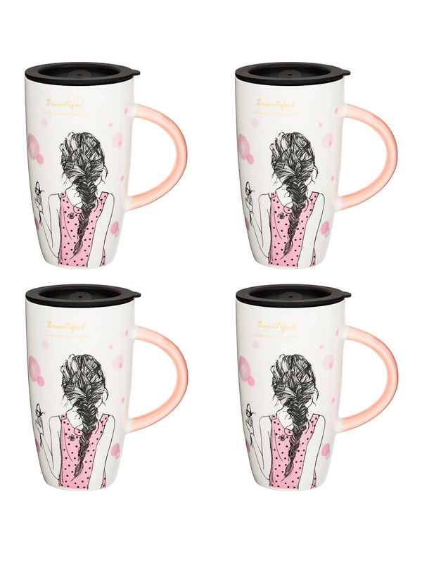 

Набор кружек 4 шт Lefard Fashion Princesses 620 мл 4-SPAIK(90-1053)ARTI