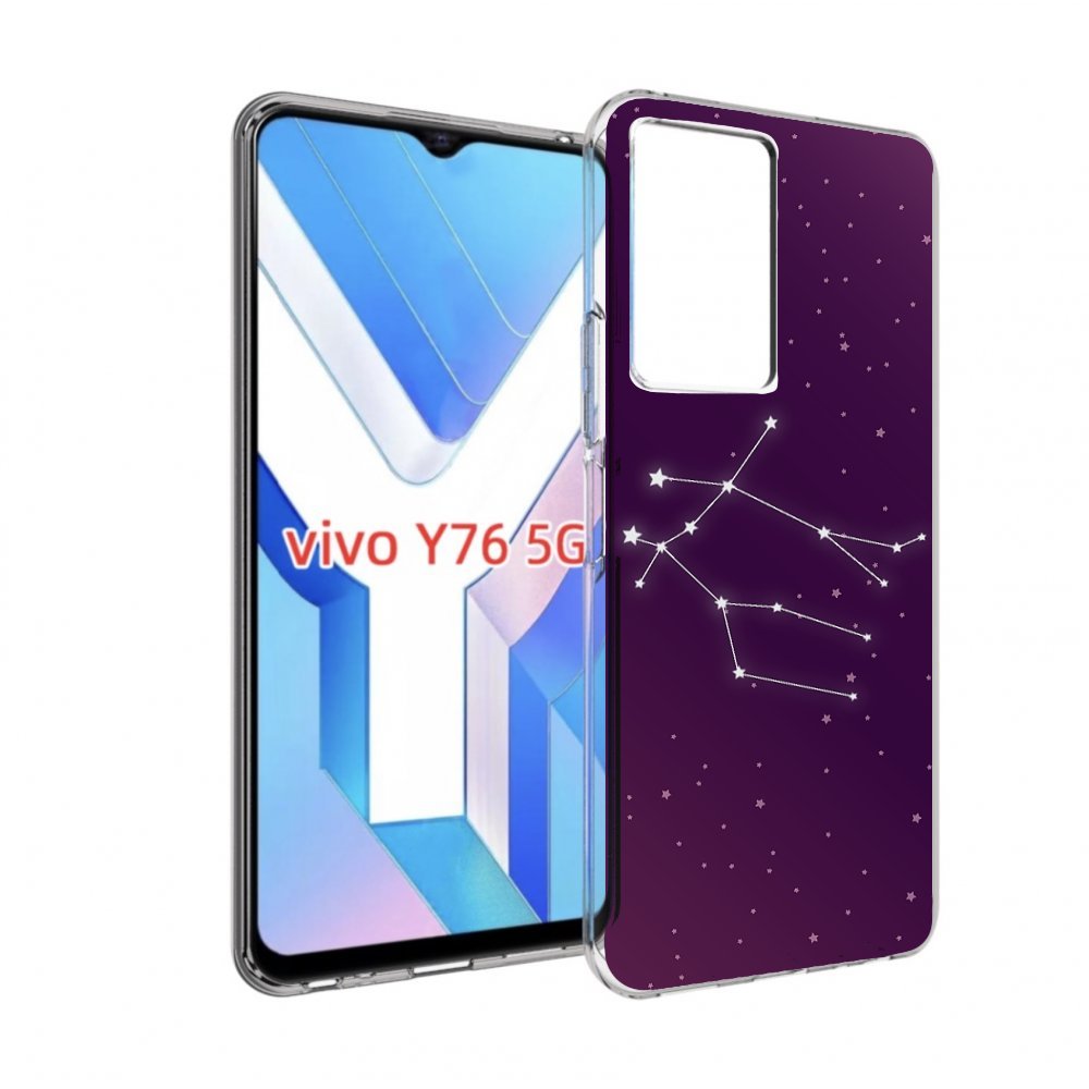 

Чехол MyPads знак-зодиака-близнецы-4 для Vivo Y76 5G, Прозрачный, Tocco