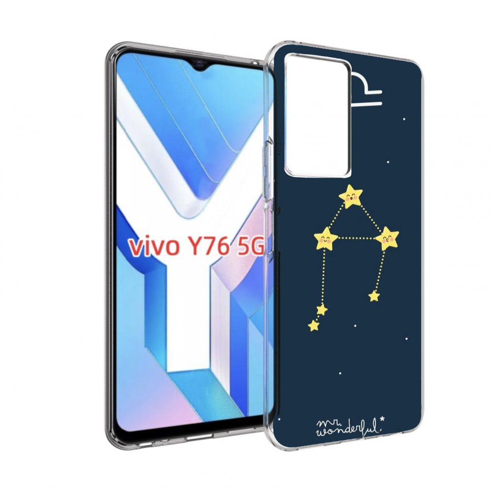 

Чехол MyPads знак-зодиака-весы-1 для Vivo Y76 5G, Прозрачный, Tocco