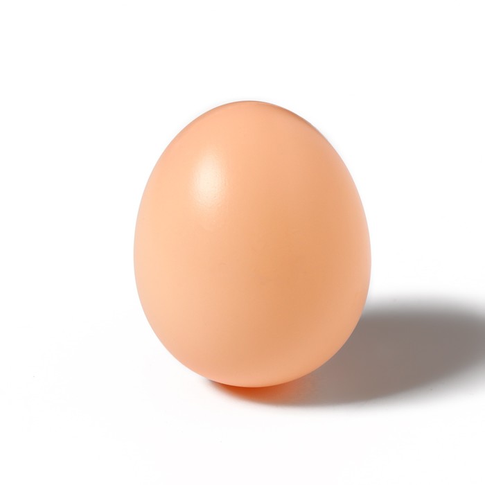 Яйцо искусственное Greengo подкладное для кур 1 шт коричневое