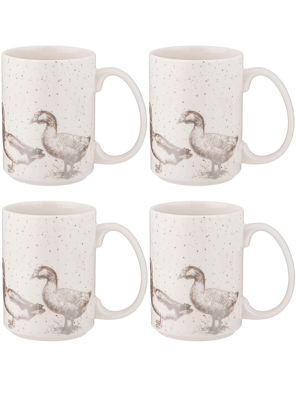 

Набор кружек 4 шт Lefard Animal World DUCKS 470 мл 4-SPAIK(97-695)ARTI