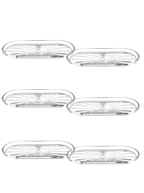 

Блюдо сервировочное 6шт стекло ALAT Home Стекло прямоугольник 34х19х2см 789526, Прозрачный, 789526]rem