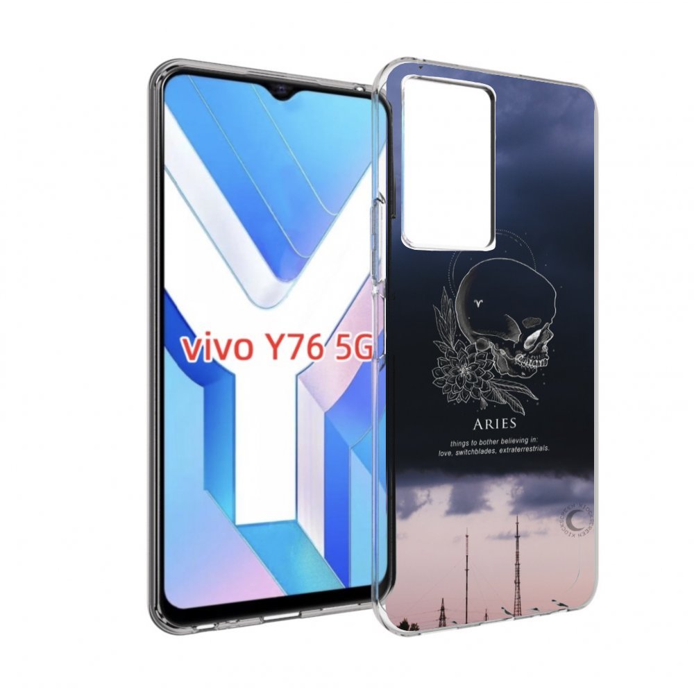 

Чехол MyPads знак-зодиака-овен-4 для Vivo Y76 5G, Прозрачный, Tocco