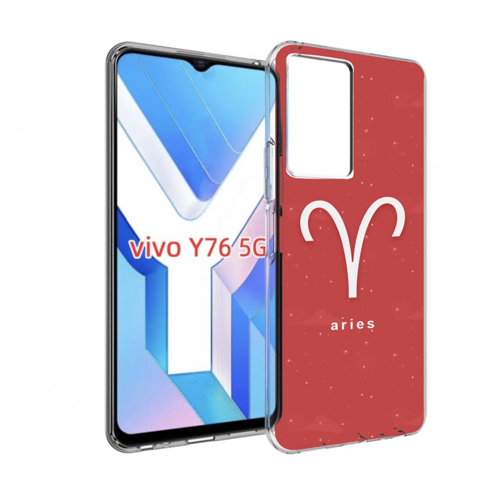 

Чехол MyPads знак-зодиака-овен-5 для Vivo Y76 5G, Прозрачный, Tocco
