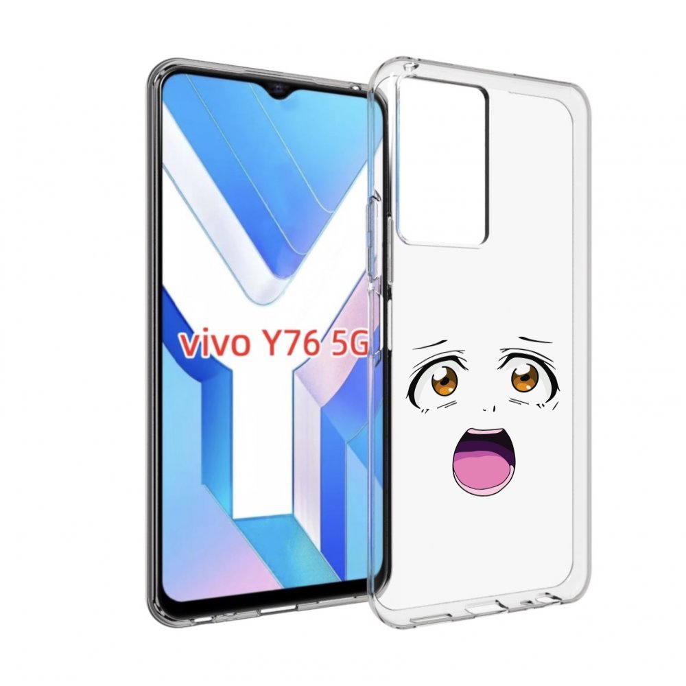 

Чехол MyPads аниме лицао для Vivo Y76 5G, Прозрачный, Tocco