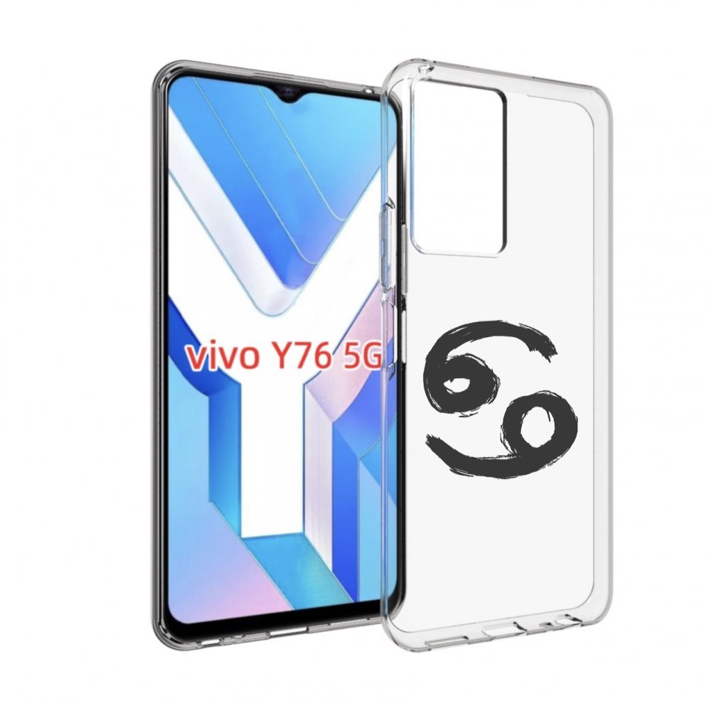 

Чехол MyPads знак-зодиака-рак-6 для Vivo Y76 5G, Прозрачный, Tocco