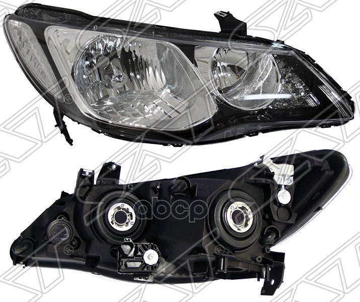 

Фара Honda Civic 05-11 Rh (правый) 4d Под Эл. Корректор, Поворот Белый Sat арт. ST-217-115