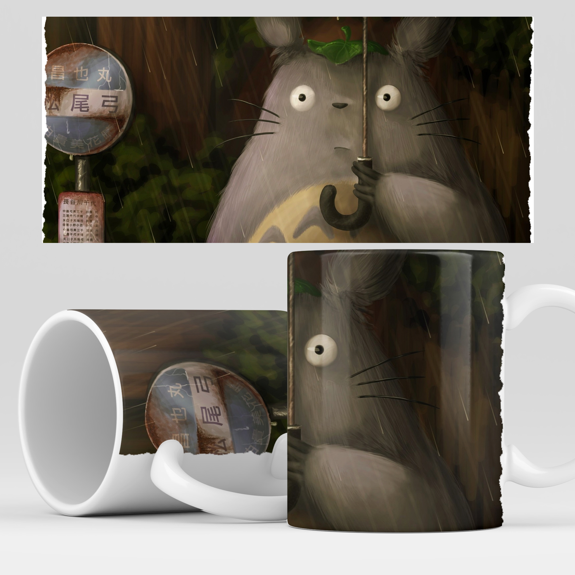 

Кружка RocketCup с принтом "Мой сосед Тоторо" аниме, Totoro02