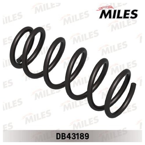 фото Пружина задней подвески miles db43189 для nissan almera ii