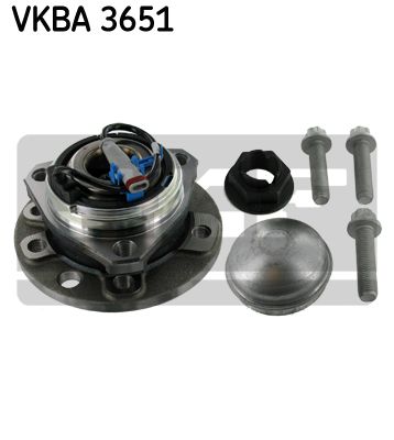 

Ступица с подшипником opel astra h/zafira 04- пер.(5 отверстий)