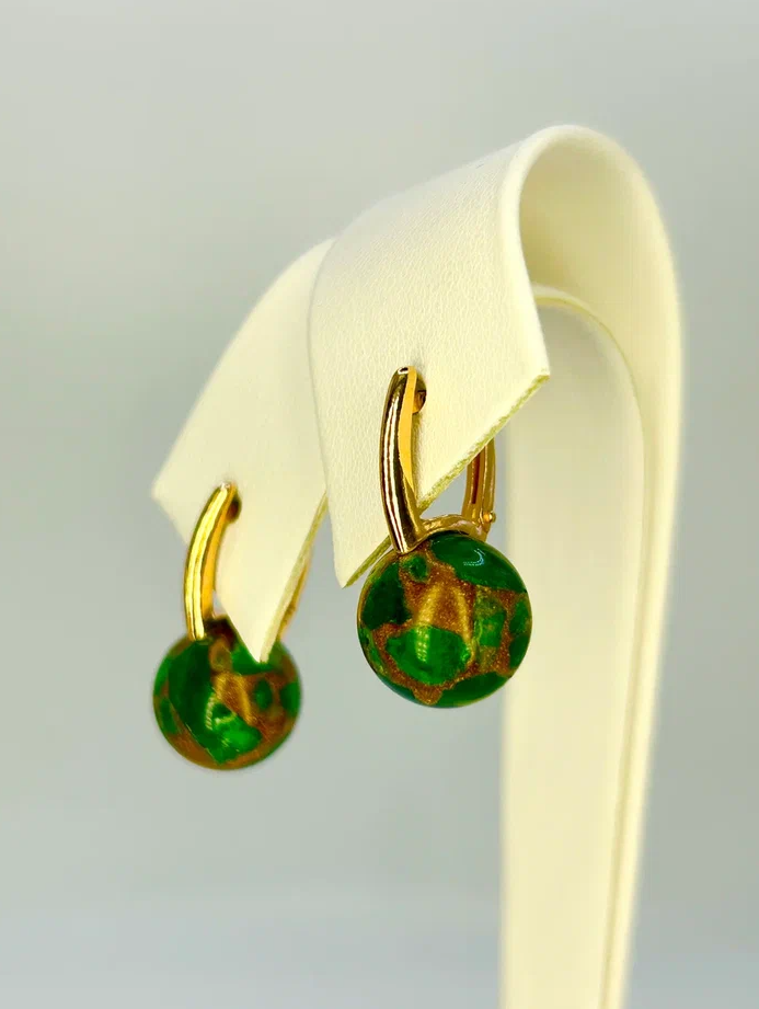 

Серьги из серебра Argentum Z2-11025, варисцит, Z2-11025