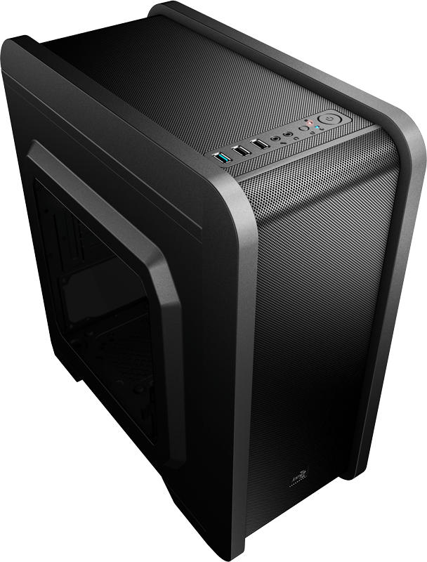 

Корпус компьютерный AeroCool Qs-240 черный, Qs-240