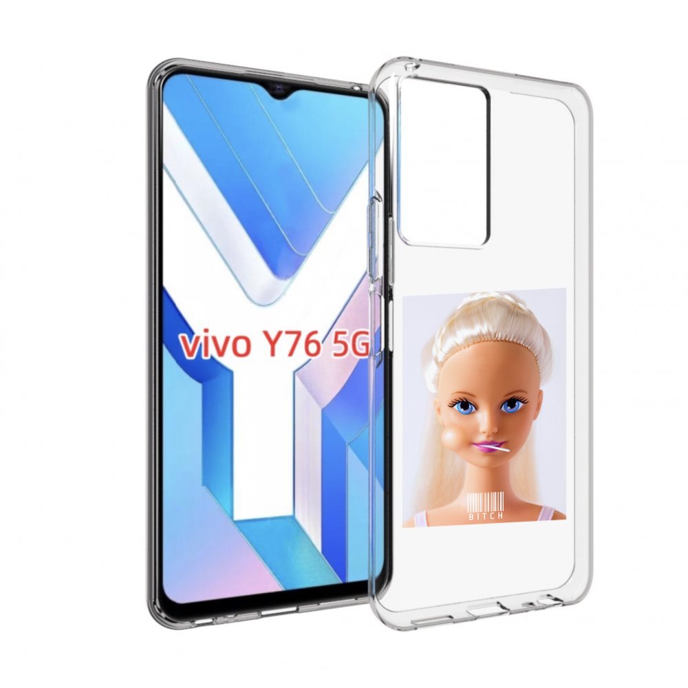 

Чехол MyPads барби для Vivo Y76 5G, Прозрачный, Tocco
