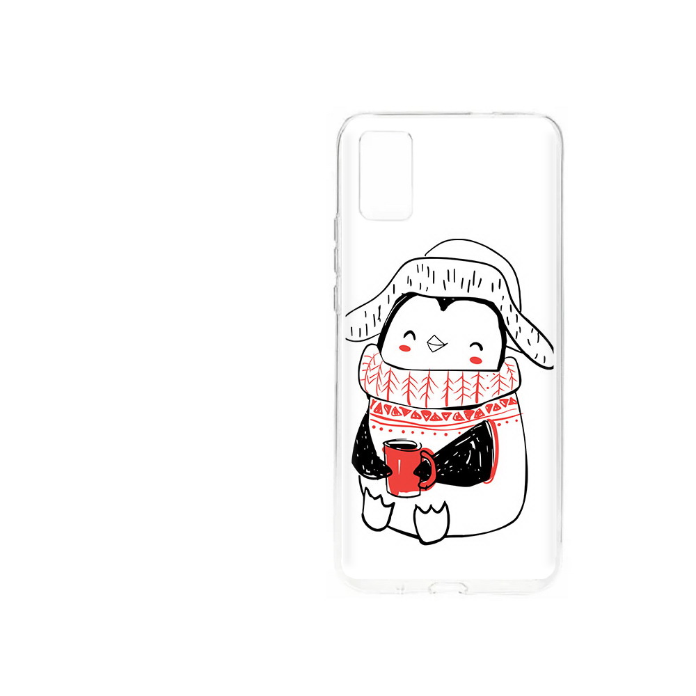 Чехол MyPads Tocco для ZTE Blade A31 (2021) Милый пингвин (PT226942.465.115)