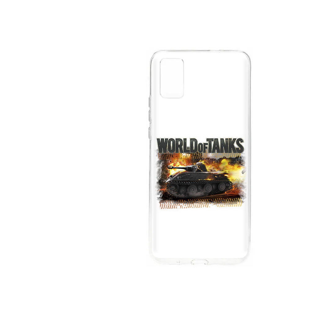 

Чехол MyPads Tocco для ZTE Blade A31 (2021) Мир танков-2 (PT226942.465.118), Прозрачный, Tocco