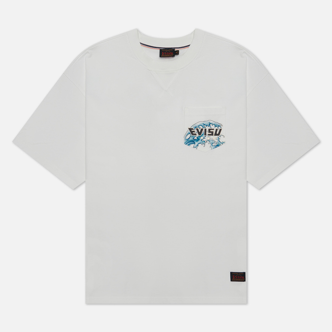 

Футболка мужская Evisu 2EAHTM2TS521LFCT-OWHT белая S, 2EAHTM2TS521LFCT-OWHT