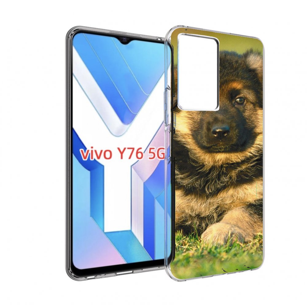

Чехол MyPads кавказская овчарка для Vivo Y76 5G, Прозрачный, Tocco