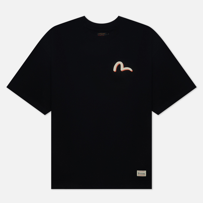 

Футболка мужская Evisu 2EAHTM2TS528LFCT-BLKX черная L, 2EAHTM2TS528LFCT-BLKX