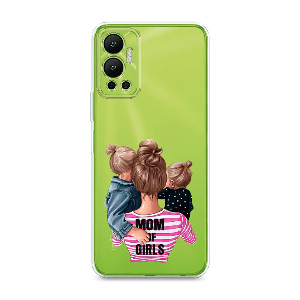 

Чехол Awog на Infinix Hot 12 "Mom of Girls", Разноцветный, 3101350-6