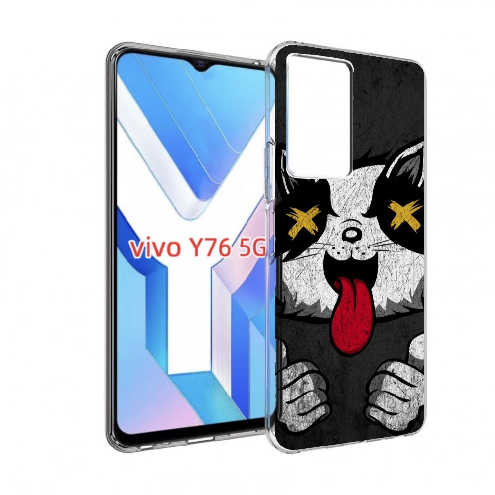 

Чехол MyPads классный зверек для Vivo Y76 5G, Прозрачный, Tocco