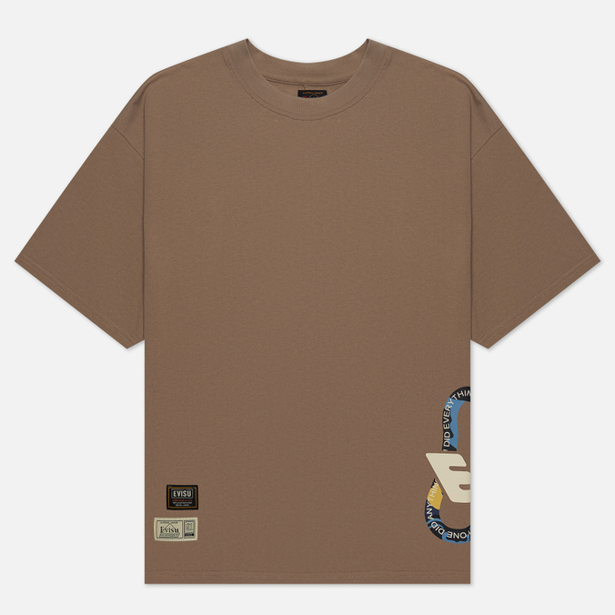 

Футболка мужская Evisu 2EAHTM2TS529LFCT-KHAK бежевая L, 2EAHTM2TS529LFCT-KHAK