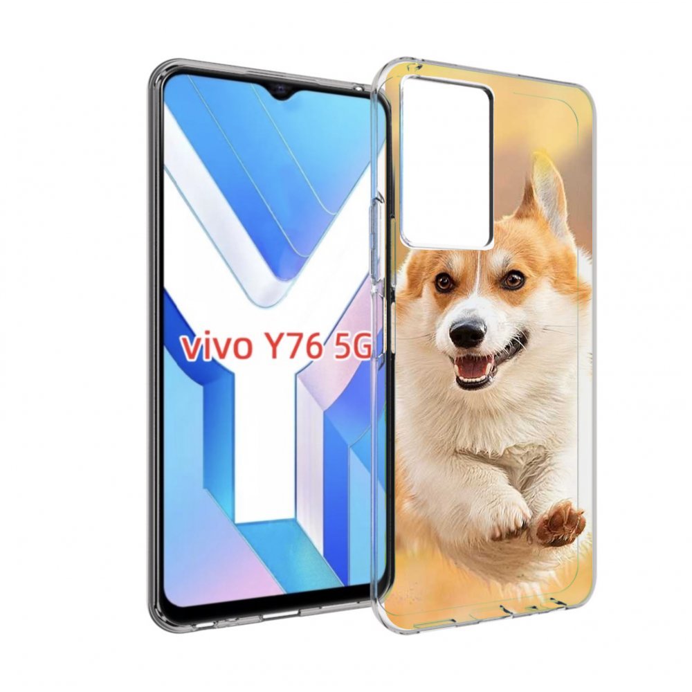 

Чехол MyPads когри собака для Vivo Y76 5G, Прозрачный, Tocco