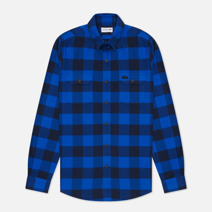 

Рубашка мужская Lacoste CH2311-11M синяя 43, CH2311-11M
