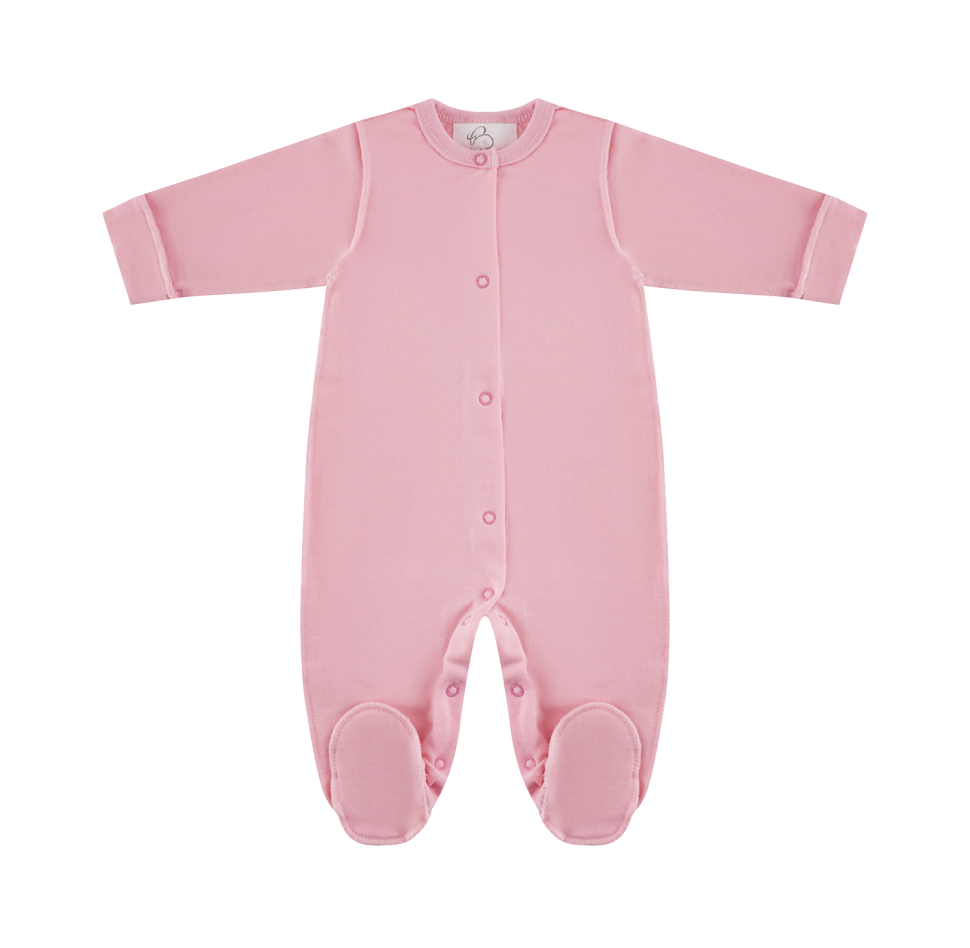 Комбинезон детский YOULALA Базовая коллекция, розовый, 74