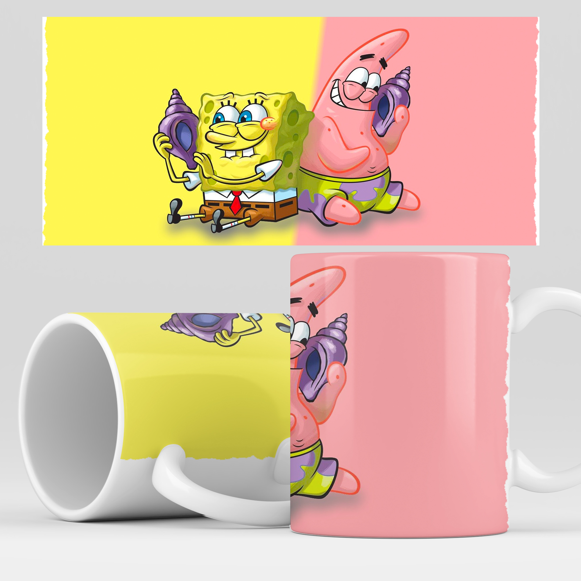 

Кружка RocketCup с принтом "Спанч Боб" SpanchBob, SpanchBob04