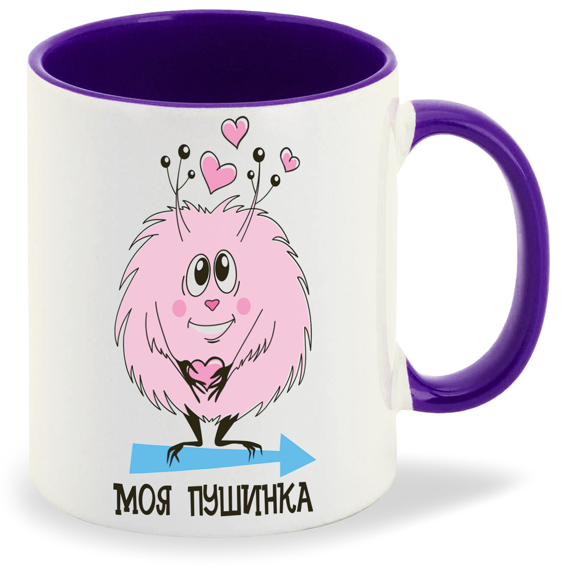 

Кружка CoolPodarok Моя пушинка есть пара, Моя пушинка есть пара